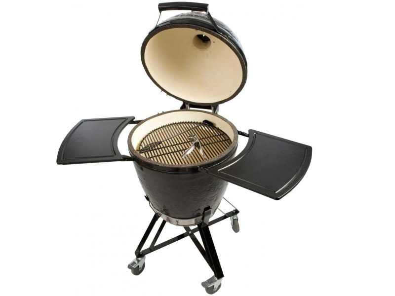 Primo All-In-One Large Round Ceramic Kamado Charcoal Grill