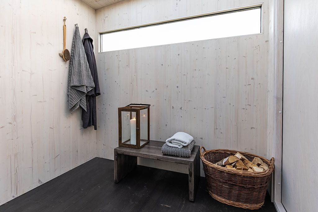 Ripavi Tauko Premium Finnish Sauna – Traditional Wood-Burning or Electric Heater, Luxurious and Sustainable Design