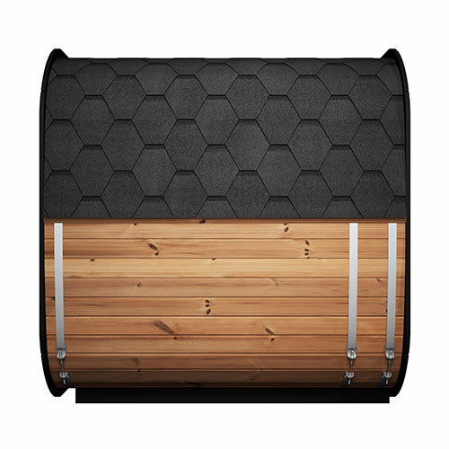 SaunaLife Model CL7G Cube-Series Outdoor Home Sauna Kit – Up to 6 People