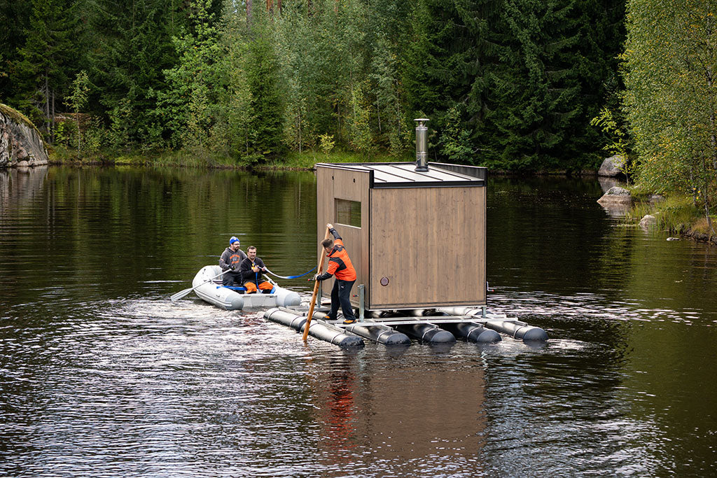 Ripavi Tauko Premium Finnish Sauna – Traditional Wood-Burning or Electric Heater, Luxurious and Sustainable Design