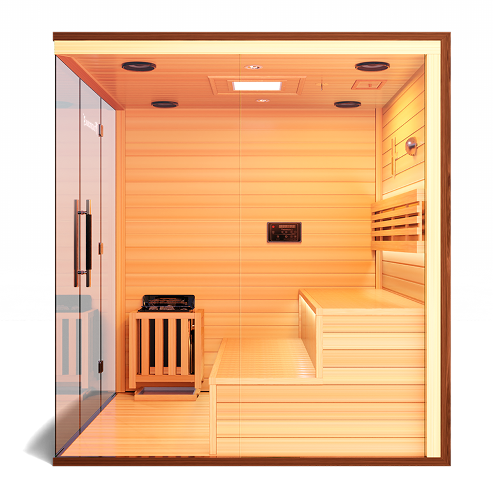 Traditional 9 Plus Medical Sauna (6 Person) - Luxurious Health & Relaxation