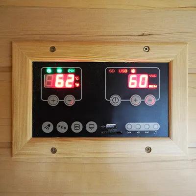 Bliss 2 Sauna – Luxury Wellness Sauna for Two – Cal Sauna – Premium Home Sauna for Couples & Relaxation-Cal Spa-InHouse Wellness