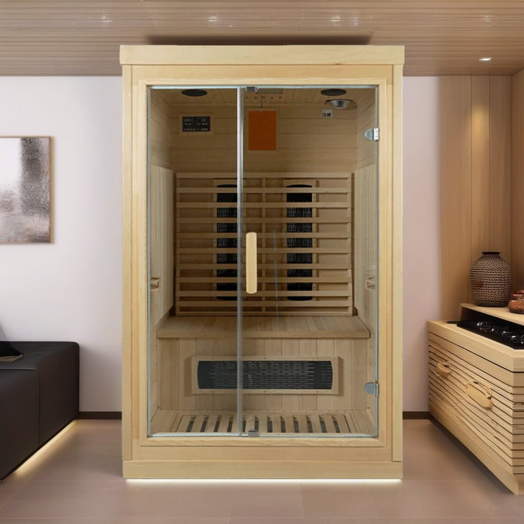 Bliss 2 Sauna – Luxury Wellness Sauna for Two – Cal Sauna – Premium Home Sauna for Couples & Relaxation-Cal Spa-InHouse Wellness