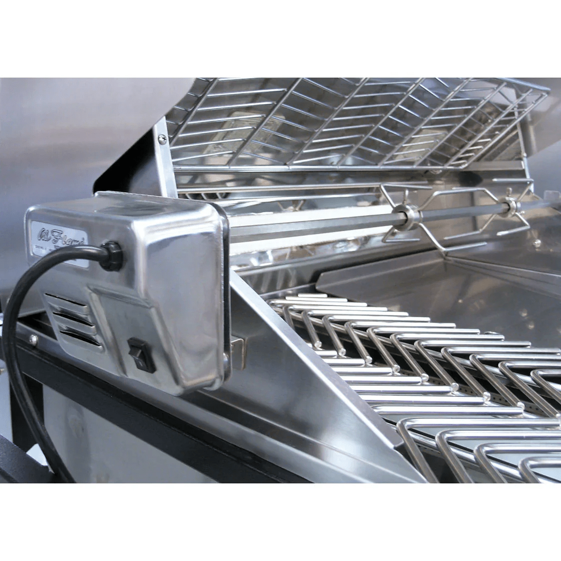 Cal Flame Kona Q 601 BBQ Island Kitchen – Premium Stainless Steel Outdoor Kitchen with P4 Grill and Optional Refrigerator-Cal Flame-InHouse Wellness