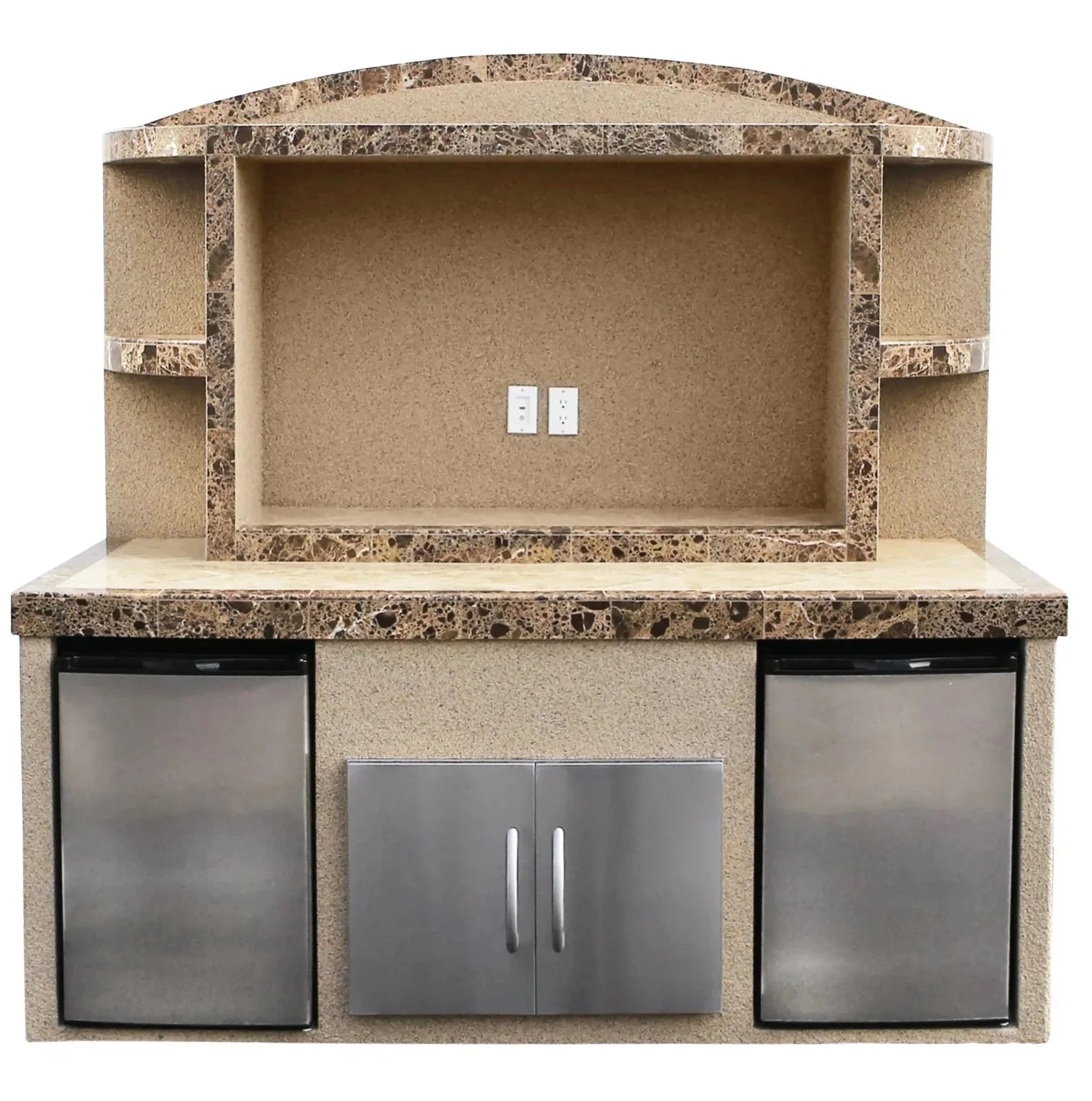 Cal Flame ODC-1 Paradise Outdoor Entertainment Center-Cal Flame-InHouse Wellness