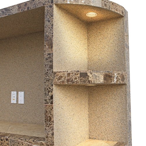 Cal Flame ODC-2 Crystal Outdoor Entertainment Center – Outdoor Entertainment Redefined-Cal Flame-InHouse Wellness