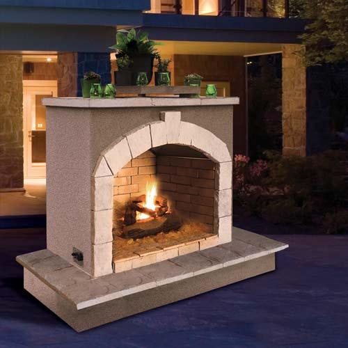 Cal Flame 72-Inch Outdoor Fireplace – Large Fire Pit with Robust Construction and Perfect Heat Distribution for Spacious Patios