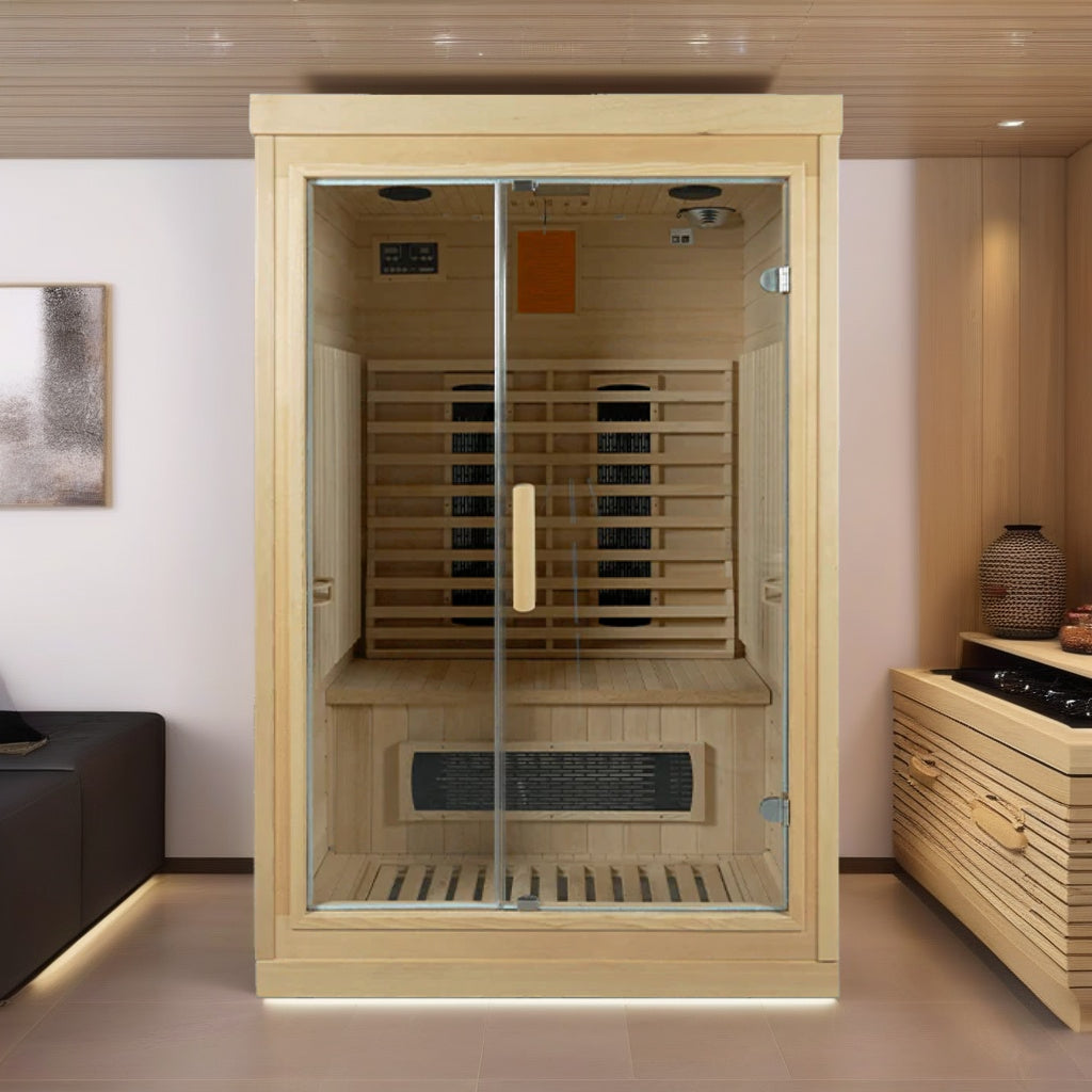 Bliss 2 Sauna – Luxury Wellness Sauna for Two – Cal Sauna – Premium Home Sauna for Couples & Relaxation