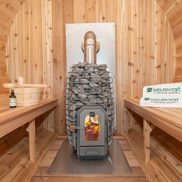 Chimney with Elbow for out the Back Wall (With Sauna)-Dundalk Leisurecraft-InHouse Wellness