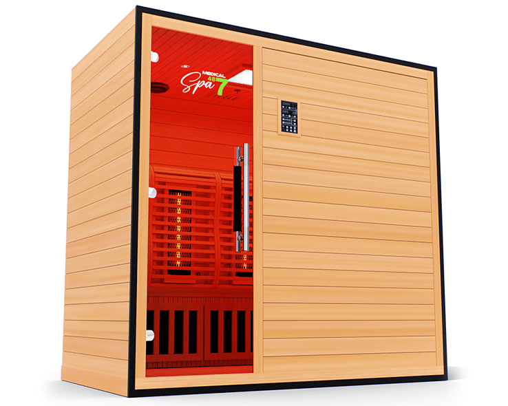 Commercial Spa 487™ Medical Sauna | 3-Person, Red Light Therapy, EMF-Free Design-Medical Saunas-InHouse Wellness