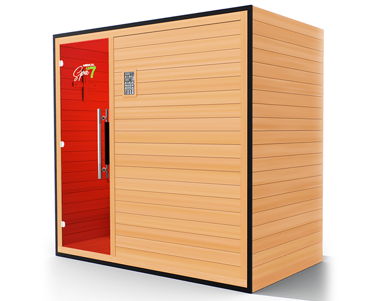 Commercial Spa 487™ Medical Sauna | 3-Person, Red Light Therapy, EMF-Free Design-Medical Saunas-InHouse Wellness