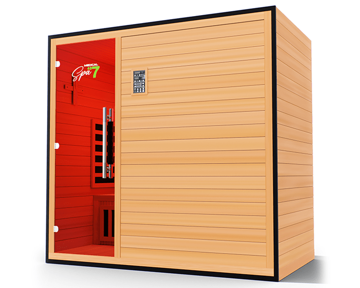 Commercial Spa 487™ Medical Sauna | 3-Person, Red Light Therapy, EMF-Free Design-Medical Saunas-InHouse Wellness
