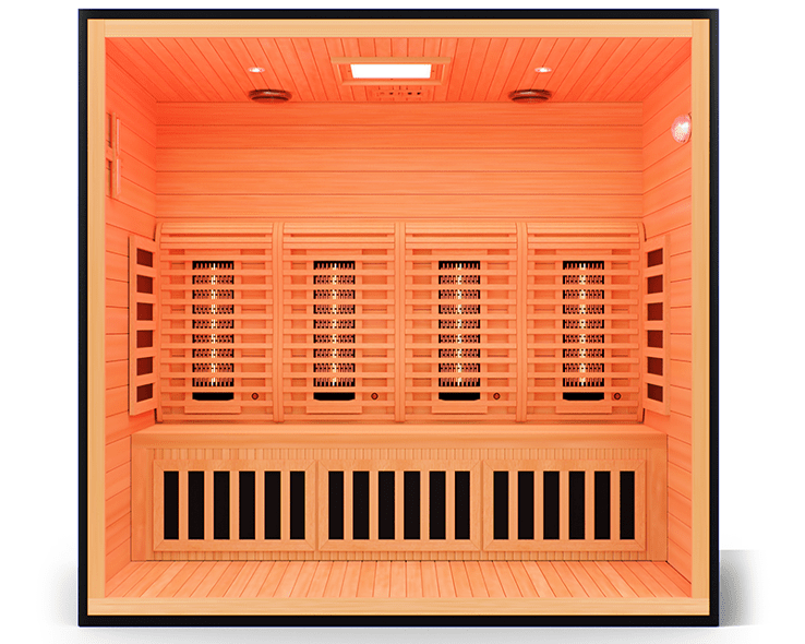 Commercial Spa 487™ Medical Sauna | 3-Person, Red Light Therapy, EMF-Free Design-Medical Saunas-InHouse Wellness