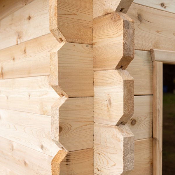 CT Georgian Cabin Sauna – Outdoor 4-Person Sauna with Modern Heating & Luxury Design-Dundalk Leisurecraft-InHouse Wellness