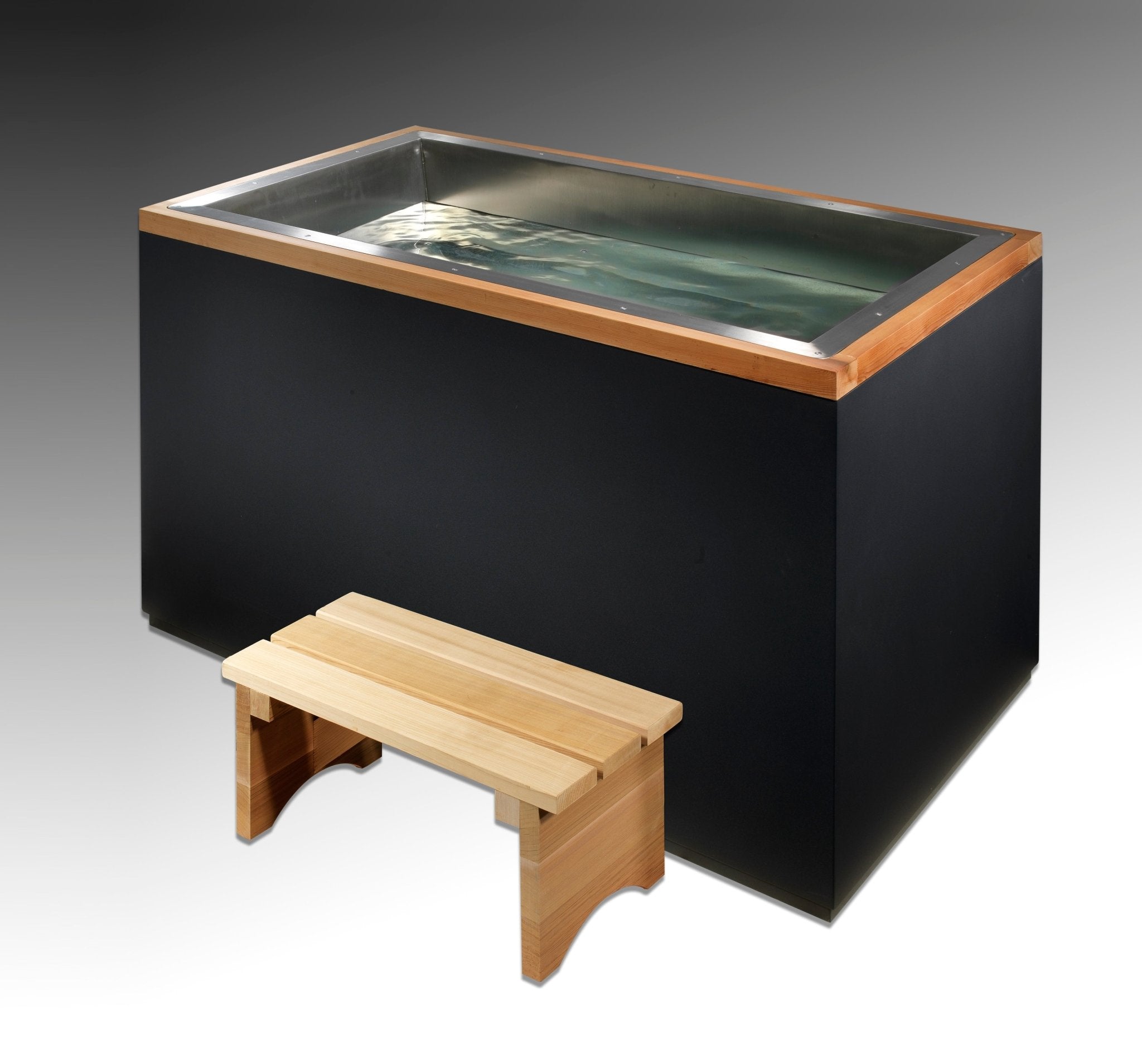 Dynamic Cold Therapy “CUBOID” 304 Stainless Steel Cold Plunge (XL)-Dynamic Cold Therapy-InHouse Wellness