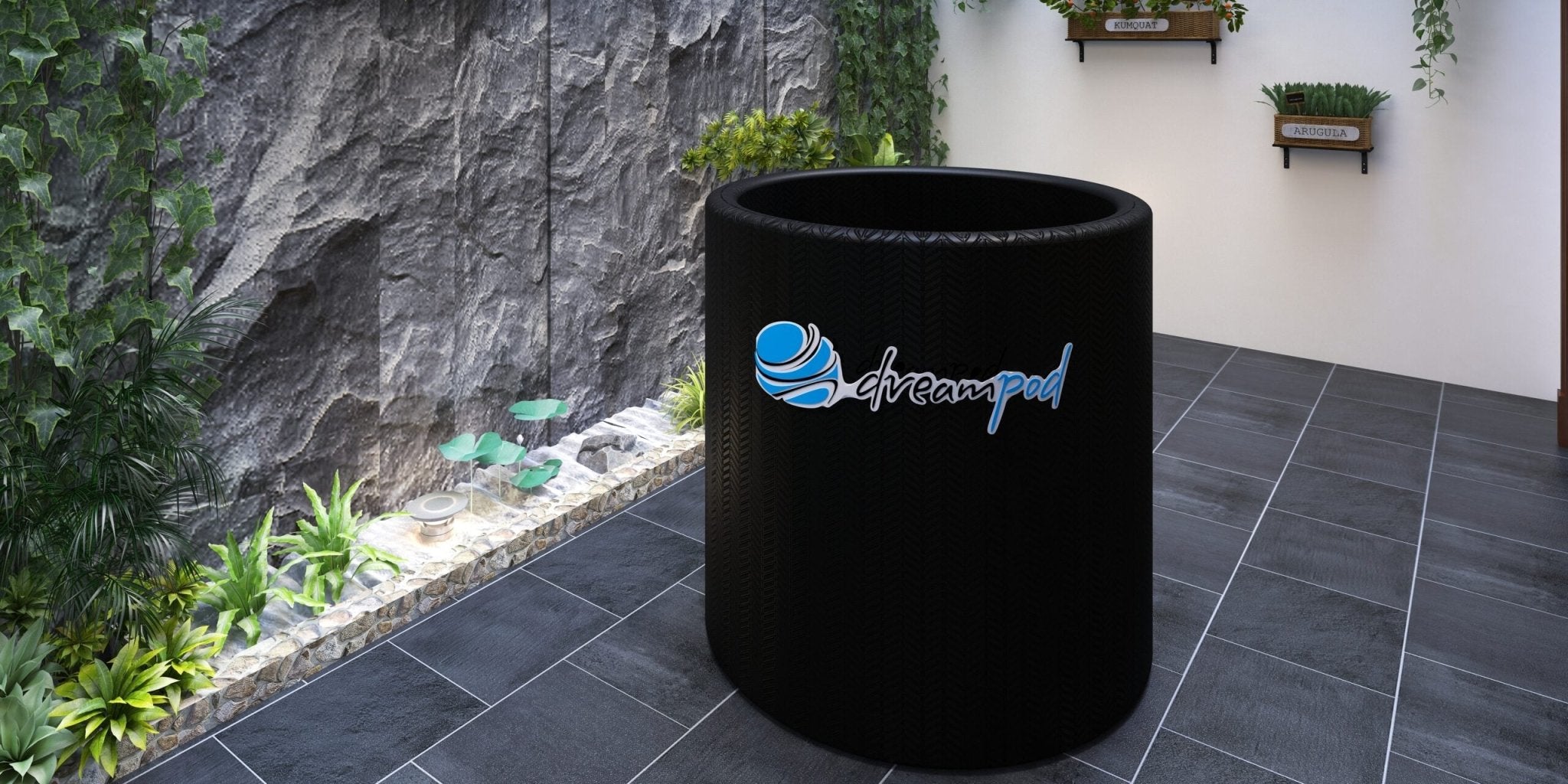Dreampod Ice Series: Cold Plunge Barrel FLEX with Chiller-Dreampod-InHouse Wellness