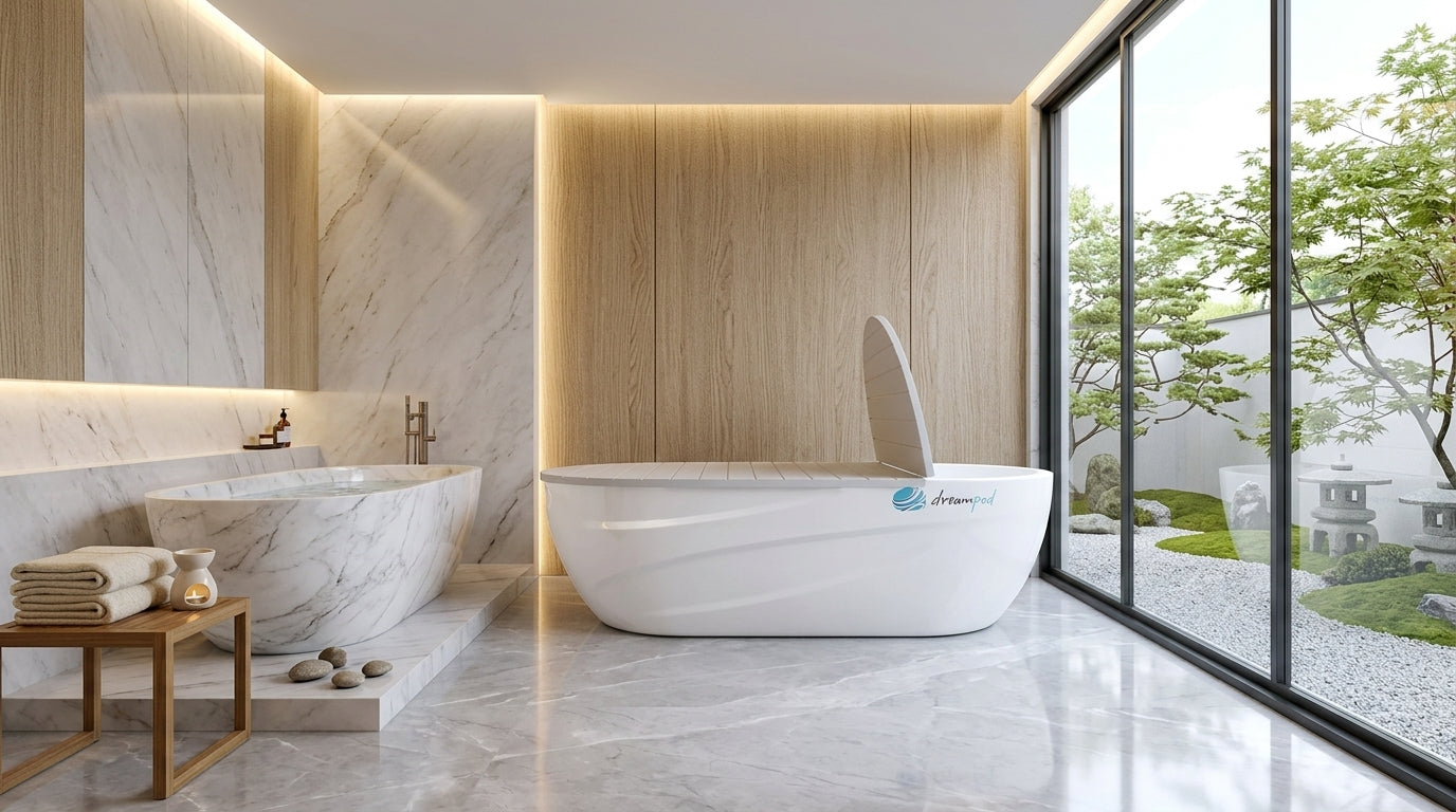 Dreampod Mineral Soaker: Hot & Cold Temperature Control