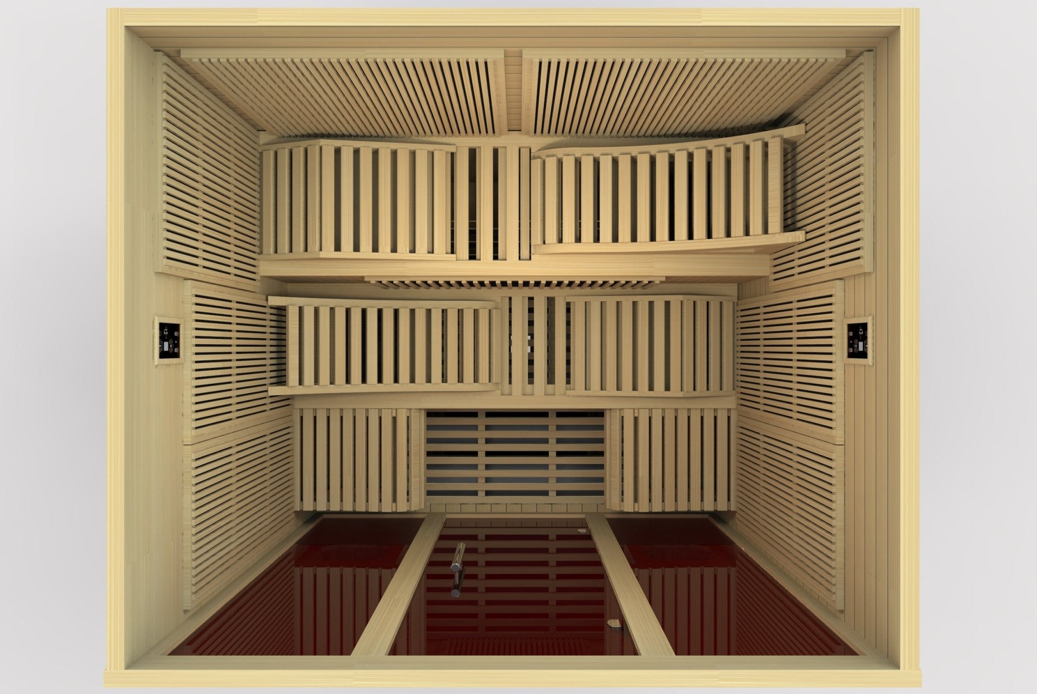 Dynamic Monaco 6-person Ultra Low EMF (Under 3MG) FAR Infrared Sauna-Dynamic Saunas-InHouse Wellness