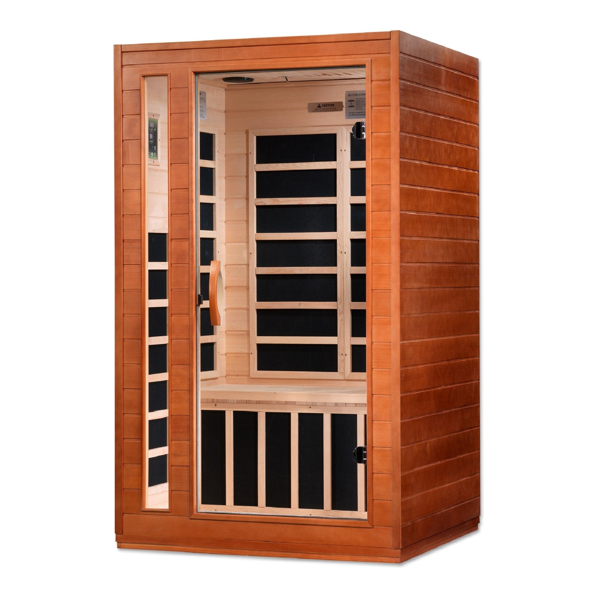 Dynamic Saunas Cardoba 2-Person Ultra Low EMF FAR Infrared Sauna-Dynamic Saunas-InHouse Wellness