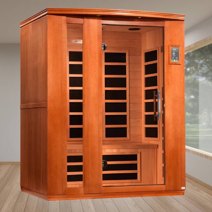 Dynamic Saunas Low EMF Far Infrared Sauna, Lugano Edition-Dynamic Saunas-InHouse Wellness