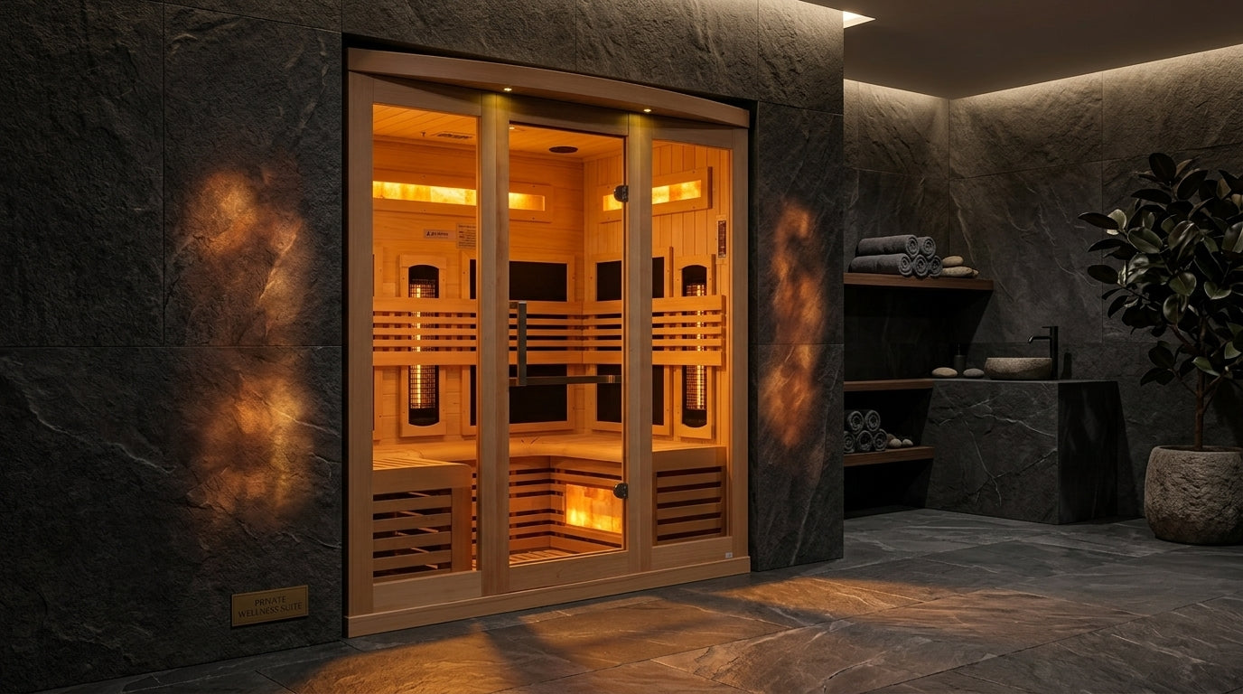 Golden Designs GDI-8260-01 Full Spectrum Near Zero EMF 6-Person Sauna