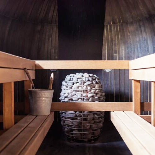 HUUM HIVE 18 18 kW Electric Sauna Heater, 551 lb Stone Capacity