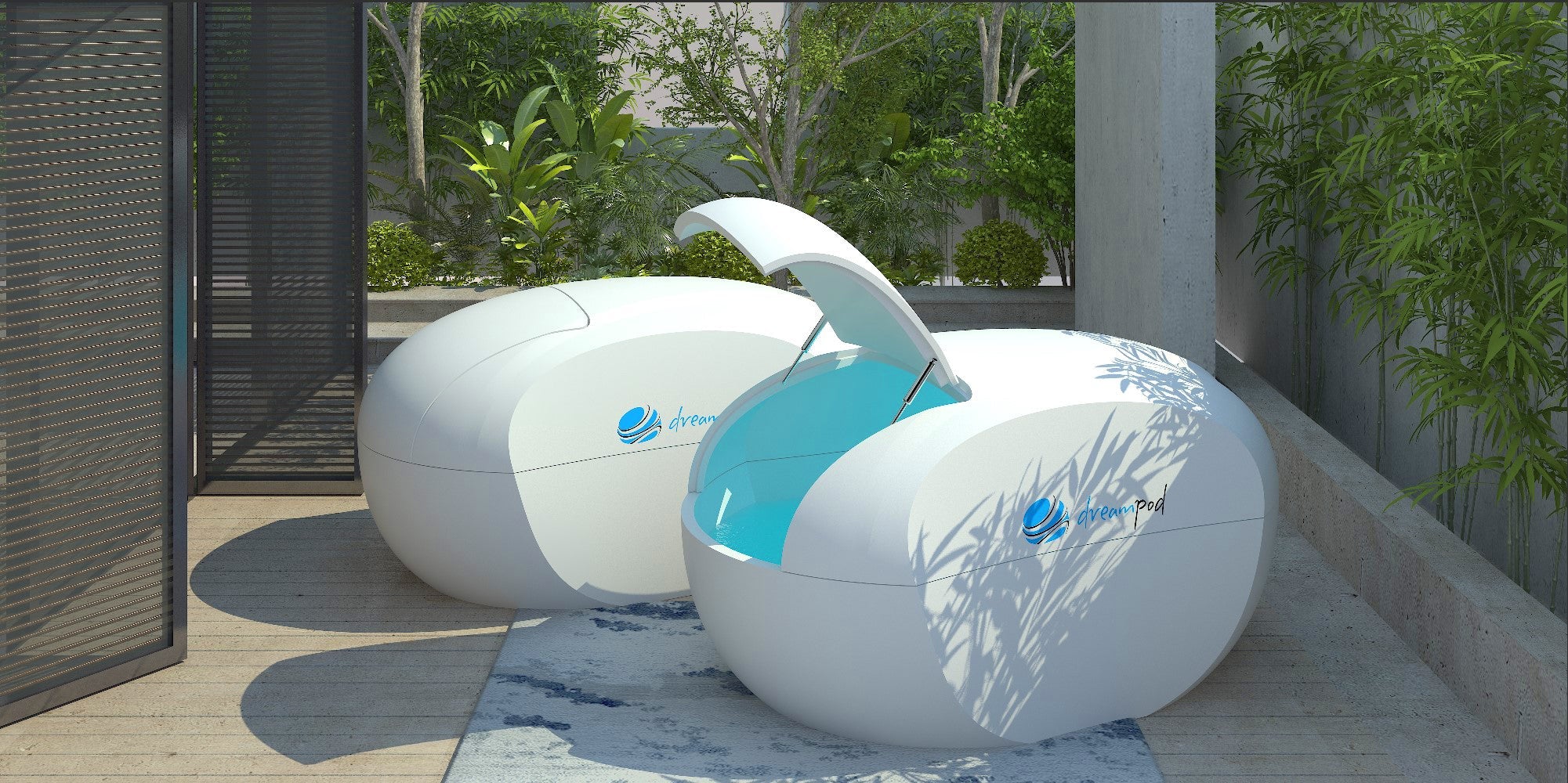 Home Float Flex by DreamPod – Affordable Float Pod for Home Use with Space-Saving Design-Dream Pod-InHouse Wellness