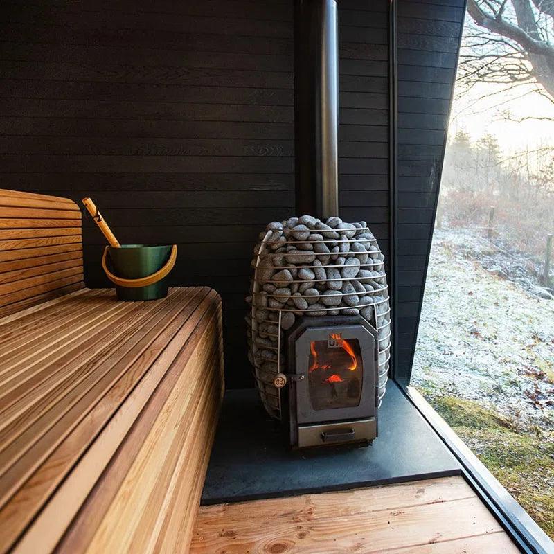 HUUM 17 Hive Wood Series Sauna Stove – Premium Outdoor Sauna Heating