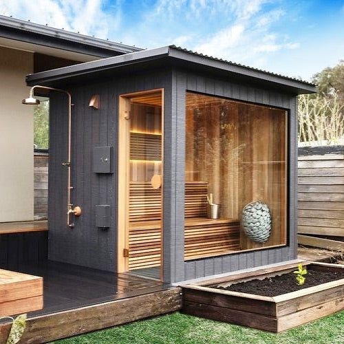 HUUM DROP 9STU Pkg 9 kW Sauna Heater Kit with UKU Local Control