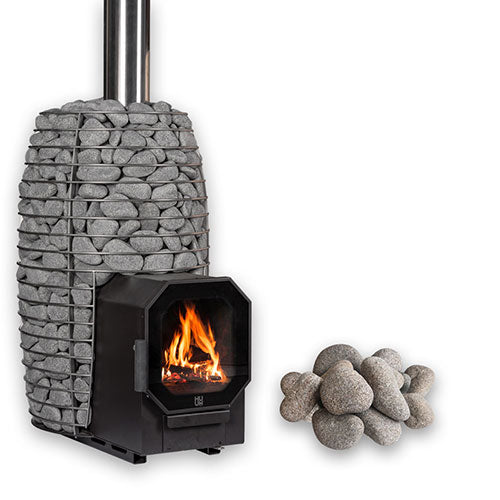 HUUM HIVE FLOW PKG Wood-Burning Sauna Stove Package 9.8 kW