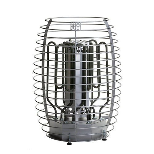 HUUM HIVE 12 Electric Sauna Heater – Floor Standing Stainless Steel Design