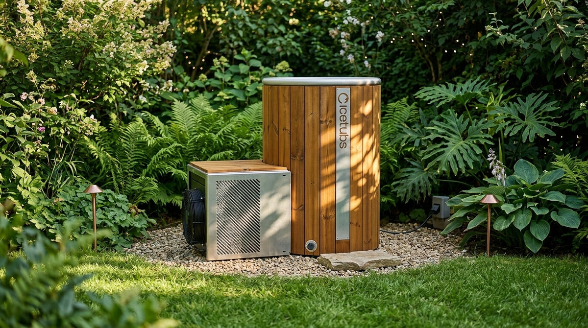 Icetubs IceBarrel XL 2.18 kW Thermowood Fiberglass Cold Plunge 63, image 5 of 5