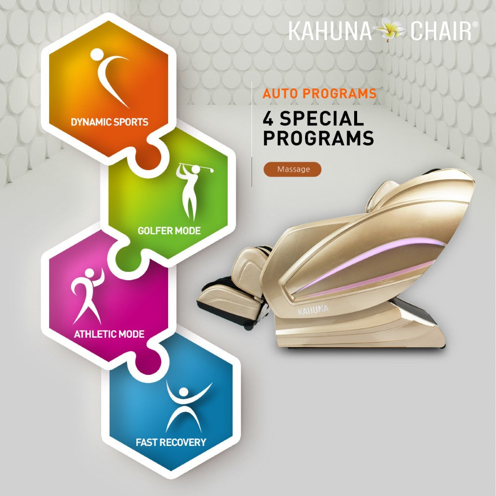 Kahuna Chair HM-Kappa Gold 4D Massage Chair with Zero Gravity & AI Voice Control