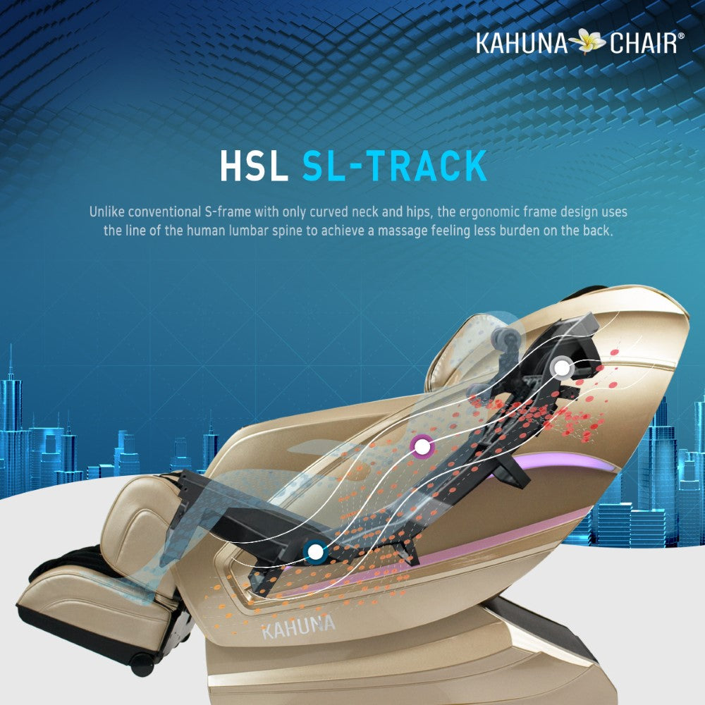 Kahuna Chair HM-Kappa Gold 4D Massage Chair with Zero Gravity & AI Voice Control