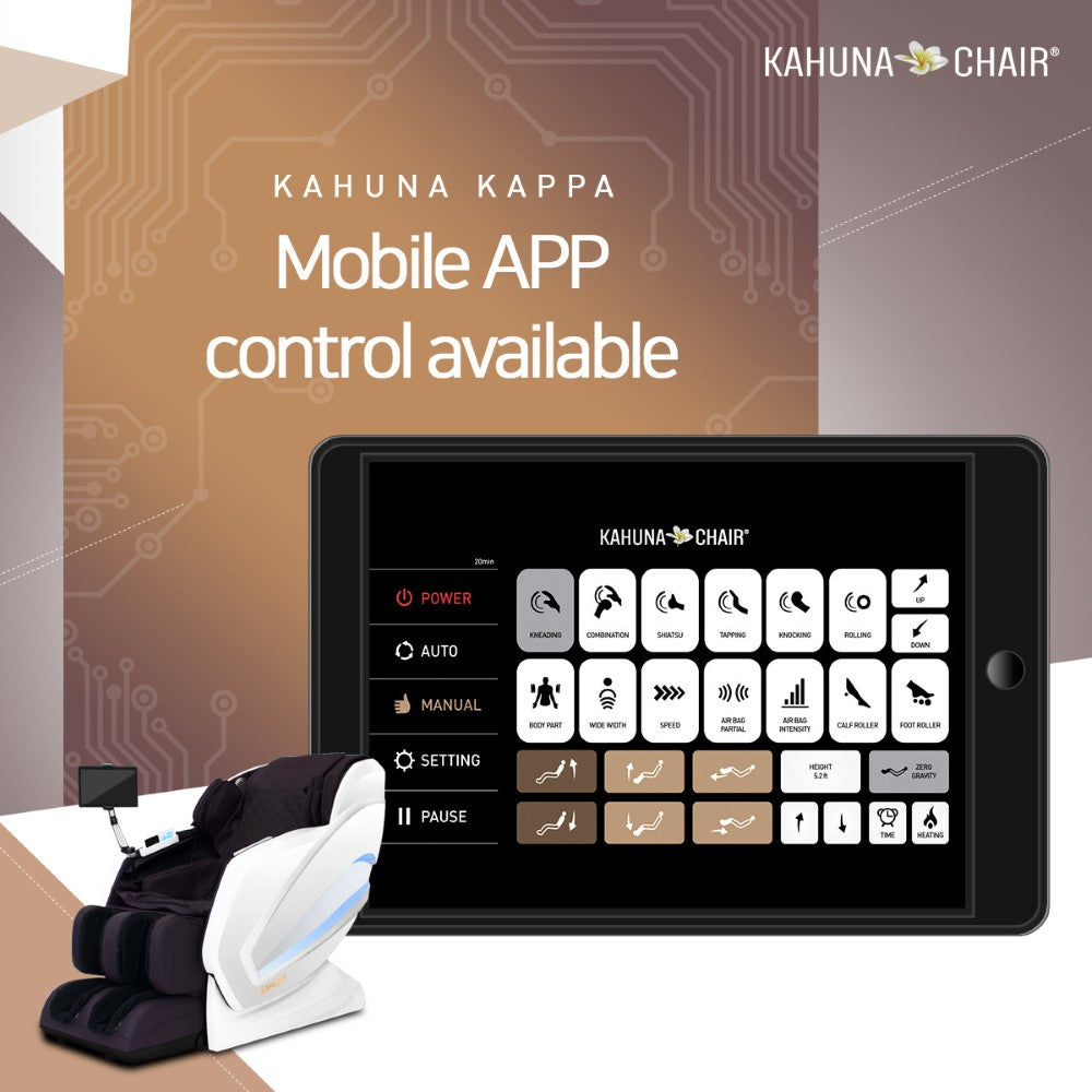 Kahuna Chair HM-Kappa Gold 4D Massage Chair with Zero Gravity & AI Voice Control