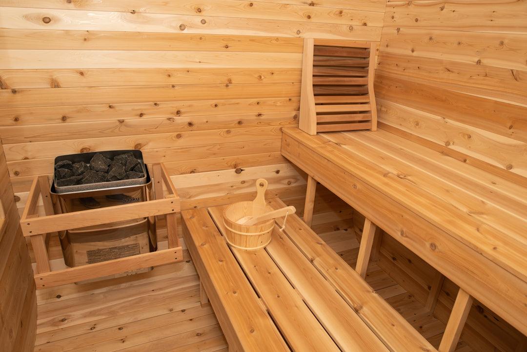 LeisureCraft Luna Sauna – Fits 2-3 People-Dundalk Leisurecraft-InHouse Wellness