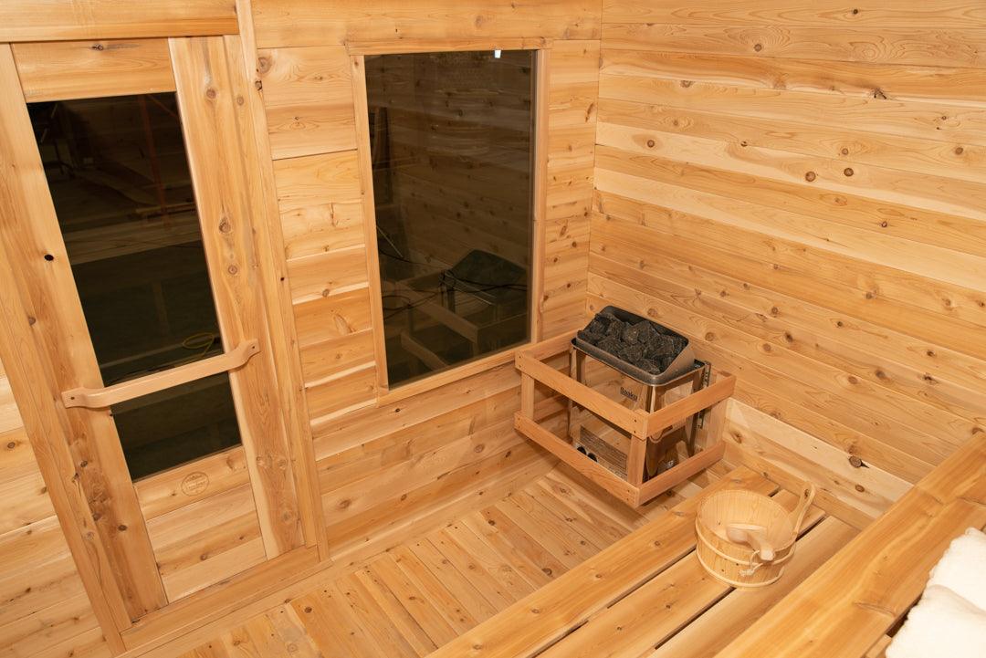 LeisureCraft Luna Sauna – Fits 2-3 People-Dundalk Leisurecraft-InHouse Wellness
