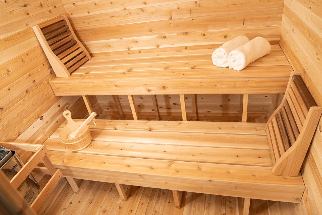 LeisureCraft Luna Sauna – Fits 2-3 People-Dundalk Leisurecraft-InHouse Wellness