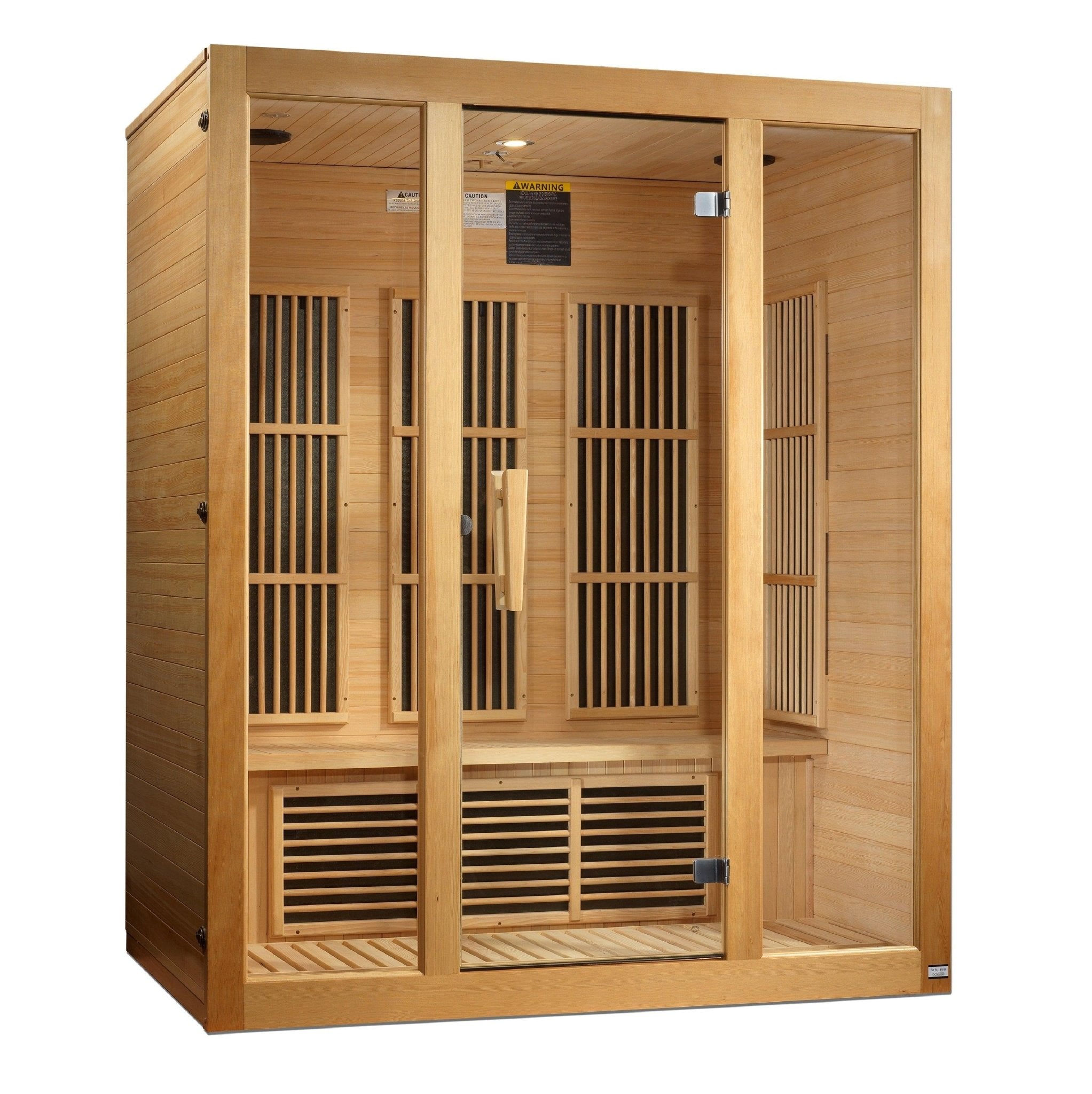 Maxxus "Bellevue" 3 Person Low EMF FAR Infrared Sauna-Maxxus-InHouse Wellness