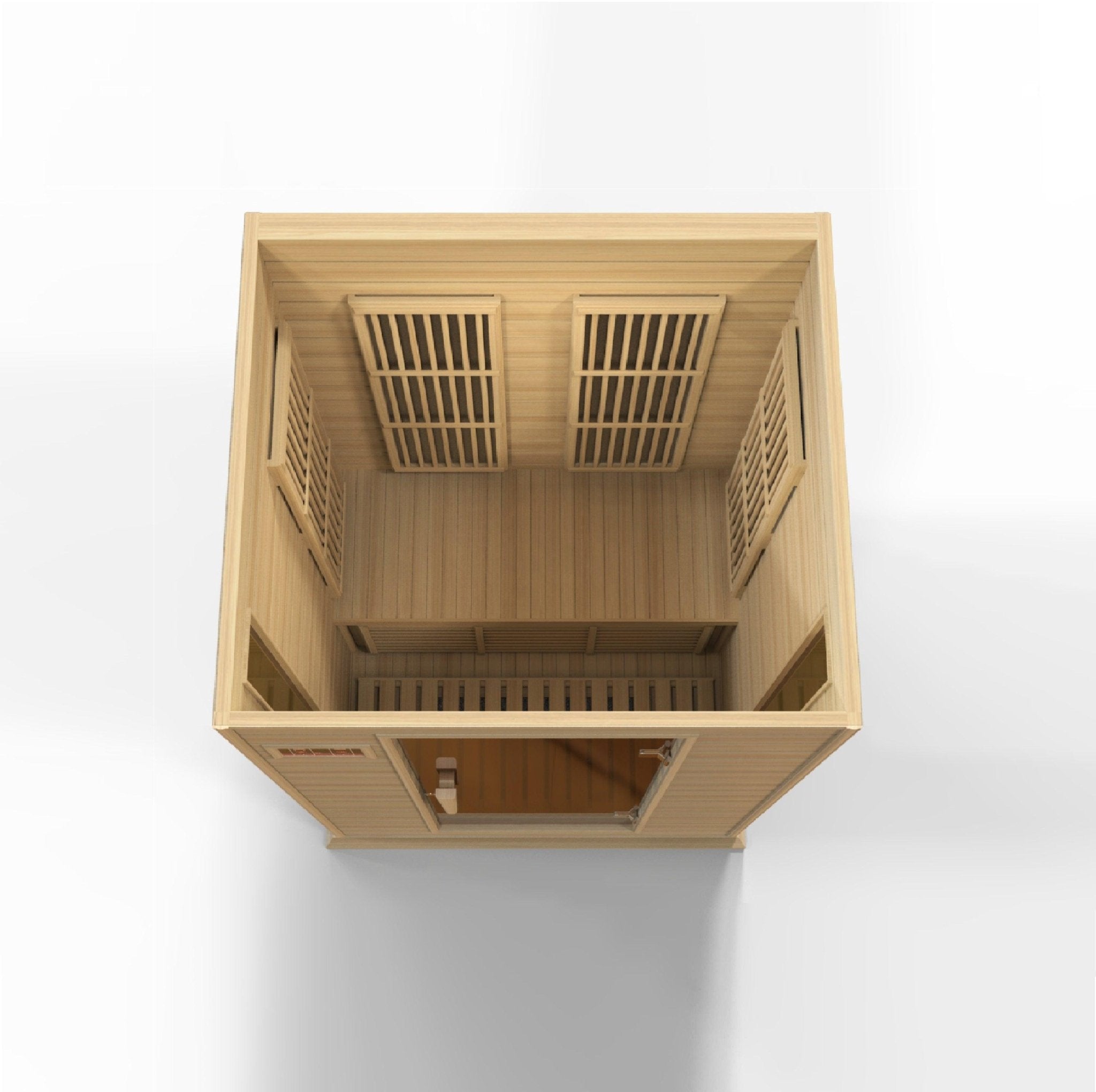 Maxxus Low EMF FAR Infrared Sauna – Canadian Hemlock – 2-Person Capacity-Maxxus-InHouse Wellness