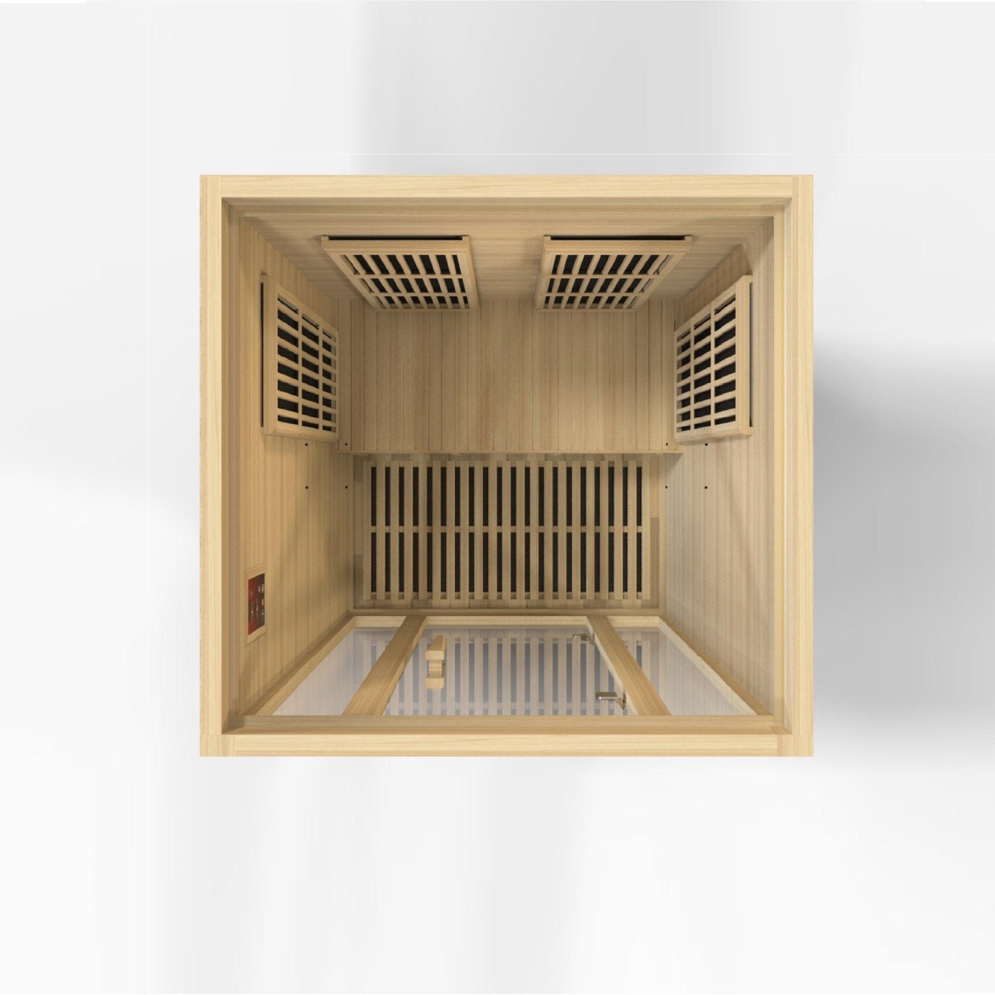 Maxxus Seattle 2-Person Infrared Sauna – Low EMF, Bluetooth Speakers, Red Light Therapy-Maxxus-InHouse Wellness