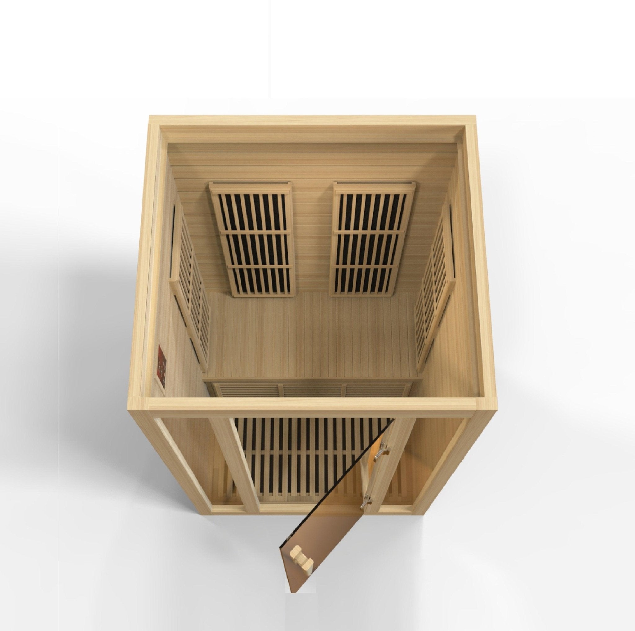 Maxxus Seattle 2-Person Infrared Sauna – Low EMF, Bluetooth Speakers, Red Light Therapy-Maxxus-InHouse Wellness