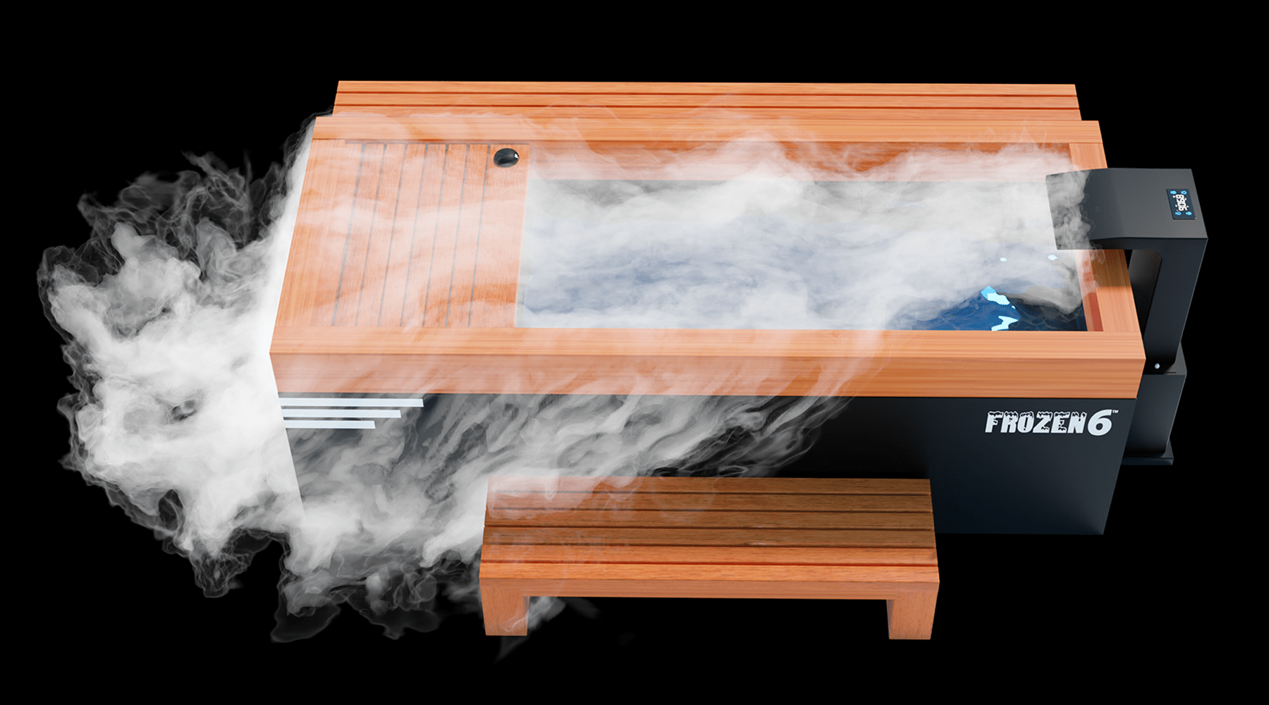 Medical Frozen 6 Cold Plunge | XL Size with Essential Oil Infuser & Steam Generator-Frozen-InHouse Wellness