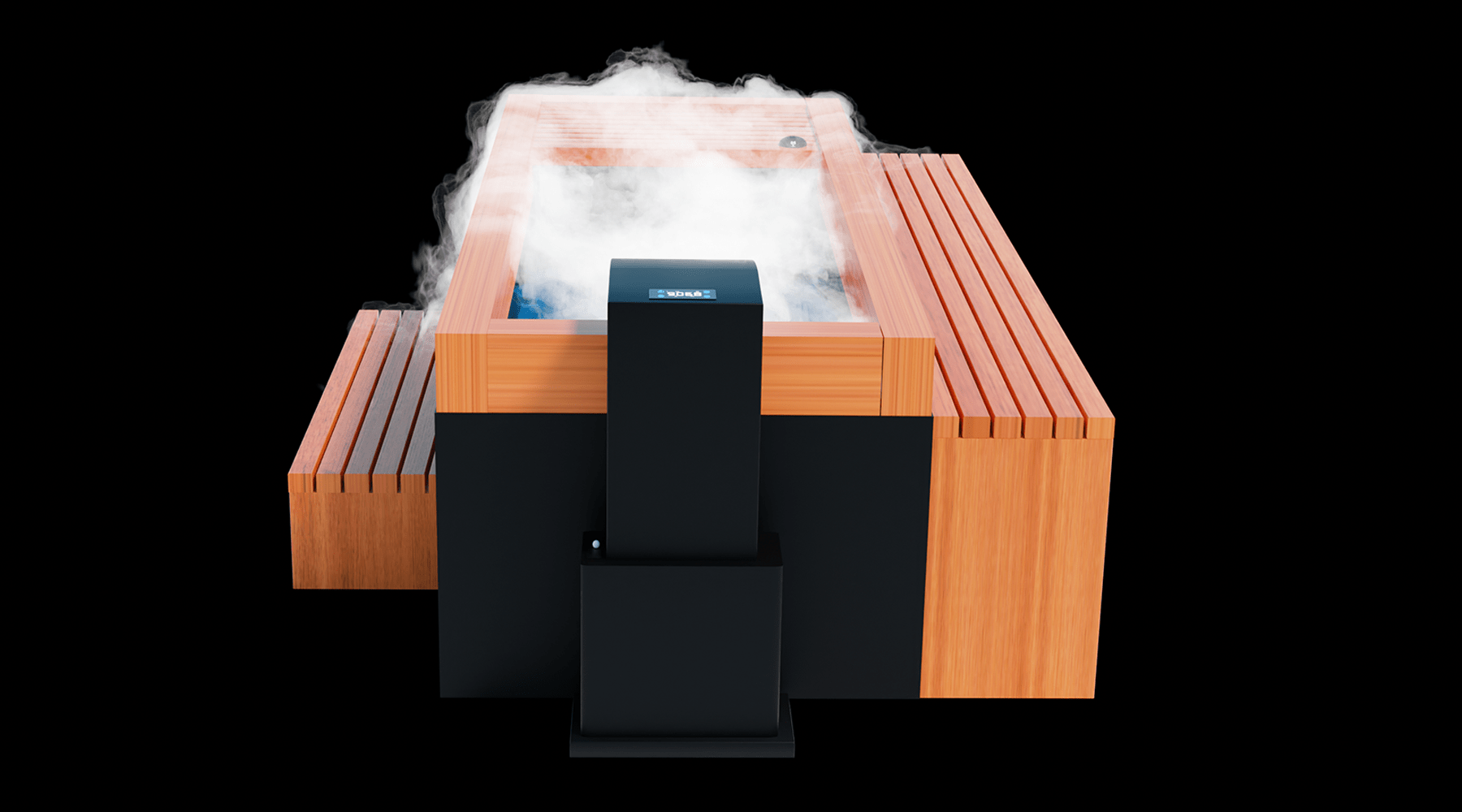 Medical Frozen 6 Cold Plunge | XL Size with Essential Oil Infuser & Steam Generator-Frozen-InHouse Wellness