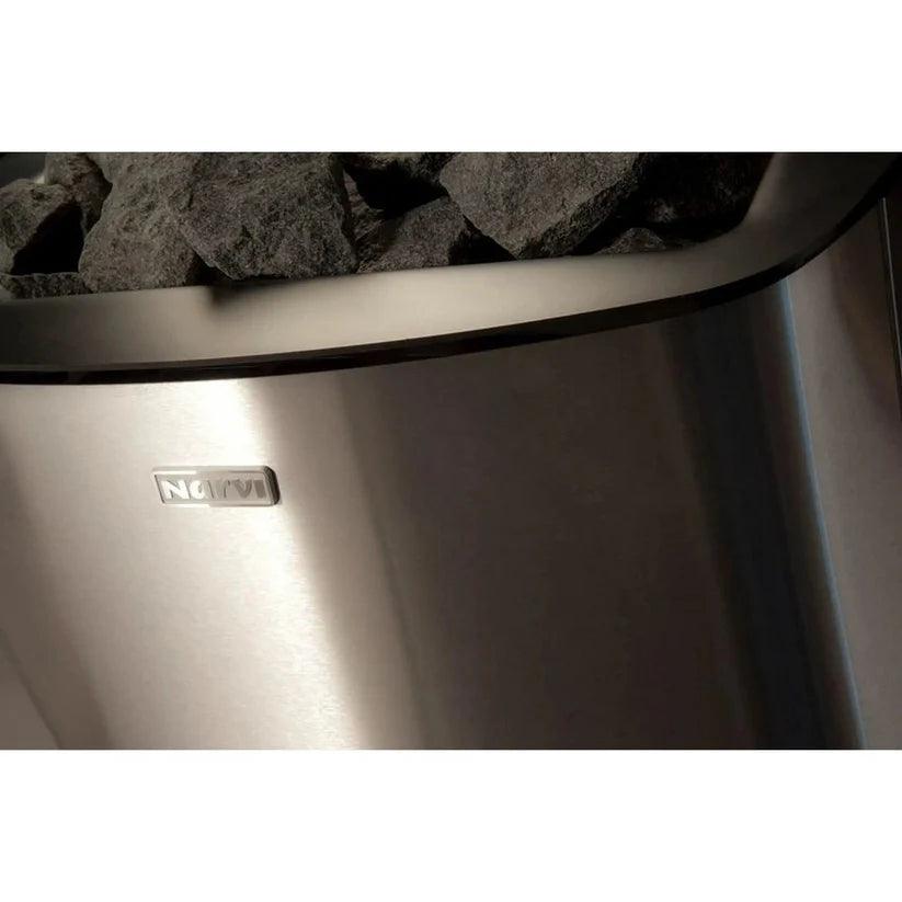 Narvi NC Black Wood Burning Heater-Dundalk Leisurecraft-InHouse Wellness