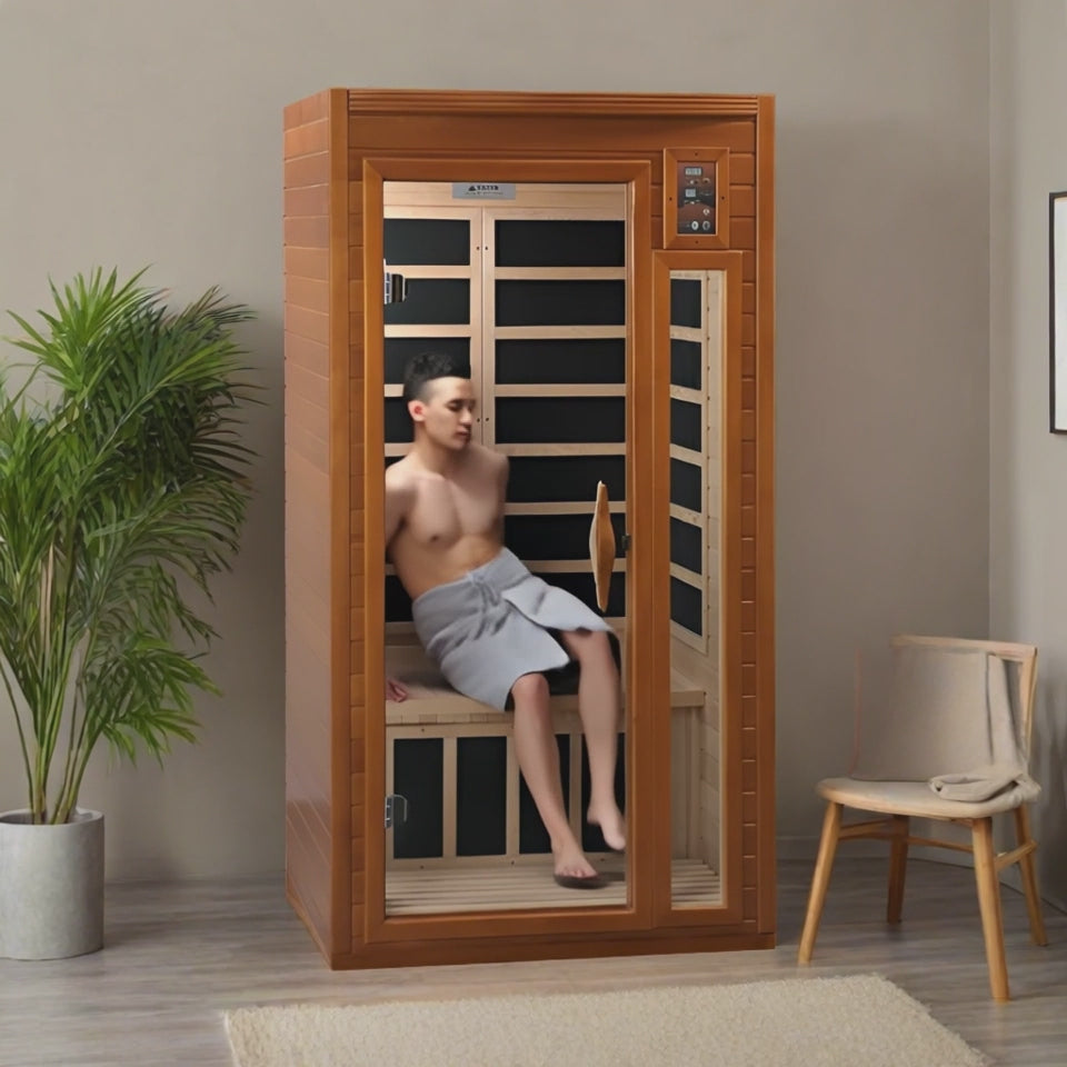 Dynamic Ultra Low EMF Far Infrared Sauna - Barcelona Elite Edition