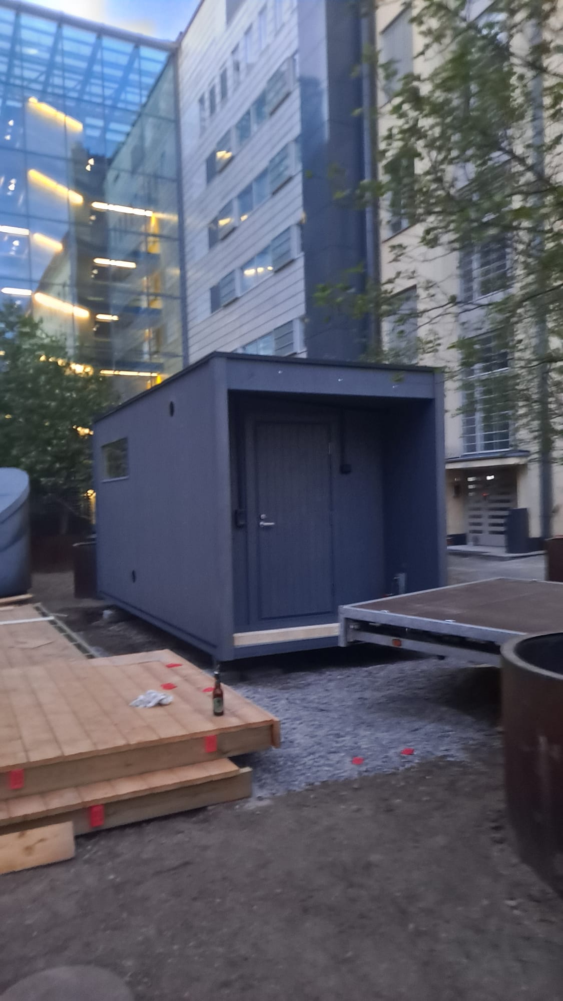 Ripavi Sointu Finnish Outdoor Sauna – Luxury 8-Person Sauna with Shower & Skylight-Ripavi-InHouse Wellness