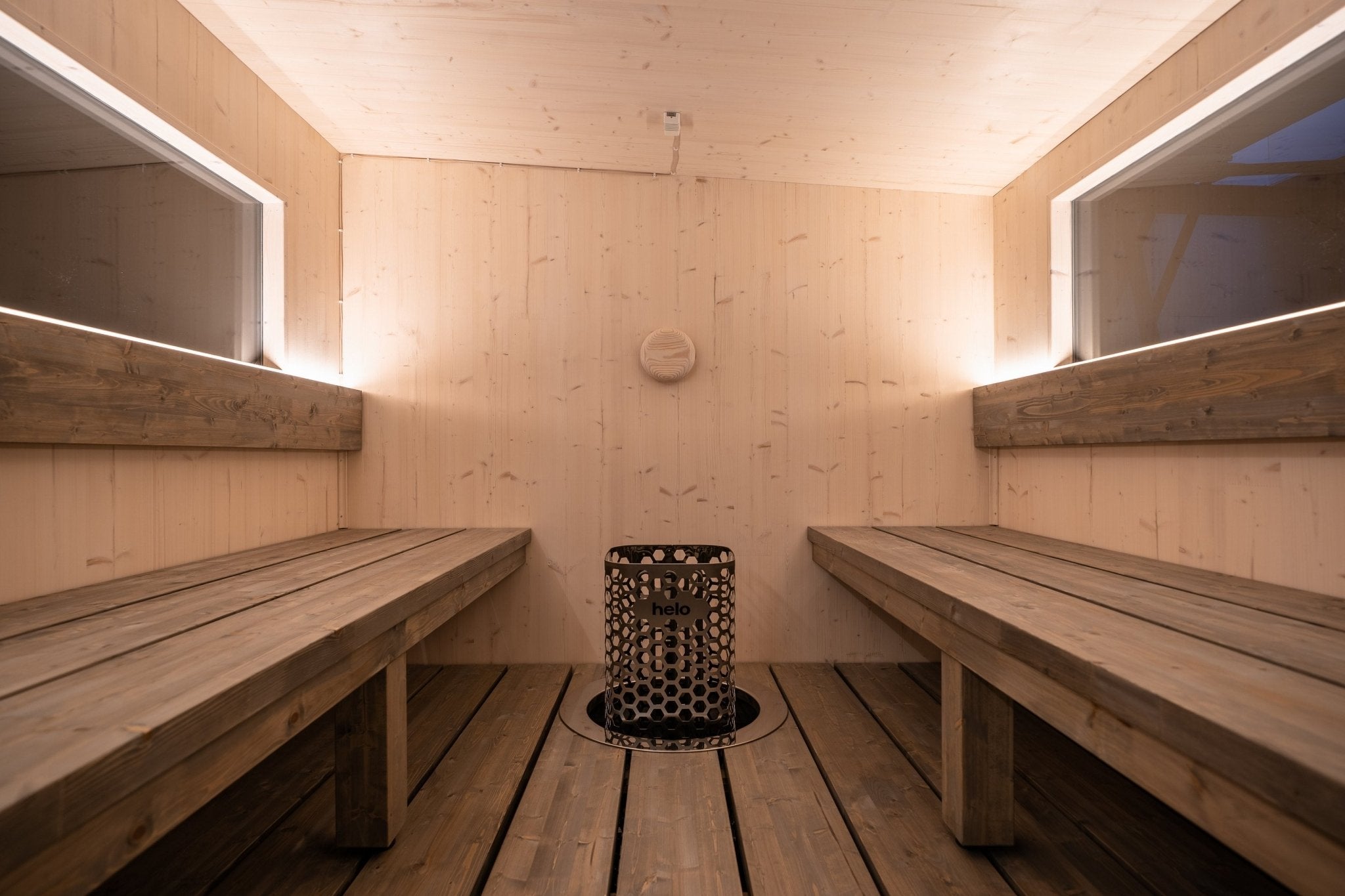 Ripavi Sointu Finnish Outdoor Sauna – Luxury 8-Person Sauna with Shower & Skylight-Ripavi-InHouse Wellness