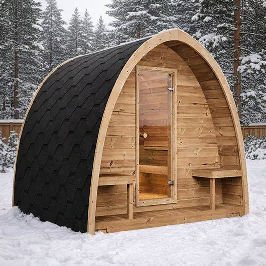 SaunaLife Model G3 Outdoor Home Sauna Kit