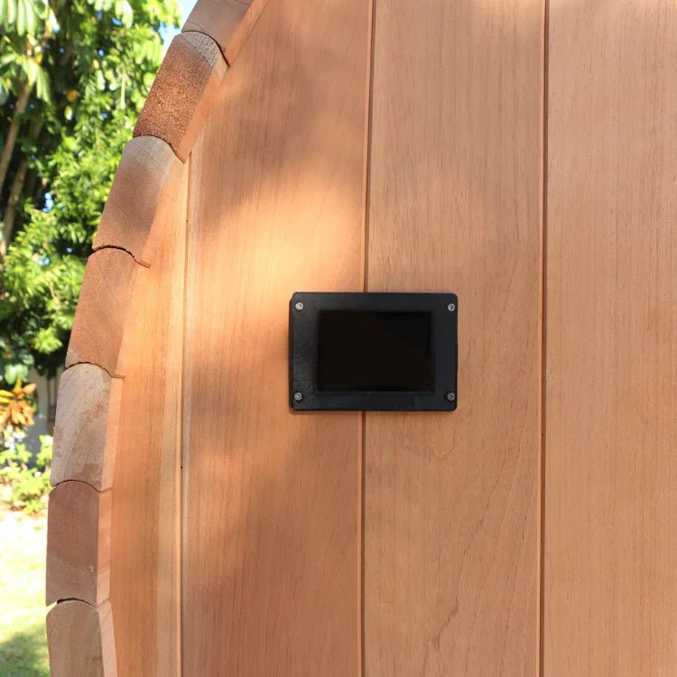 Scandia Electric Barrel Sauna Kit – 8-Person Traditional Sauna for Relaxation & Wellness-Scandia-InHouse Wellness